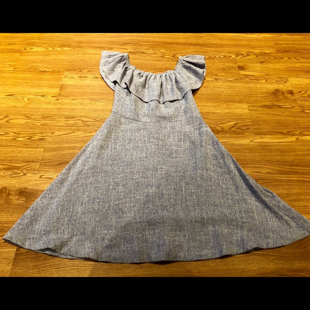 Design Lab Lord & Taylor Small Light Blue Dress